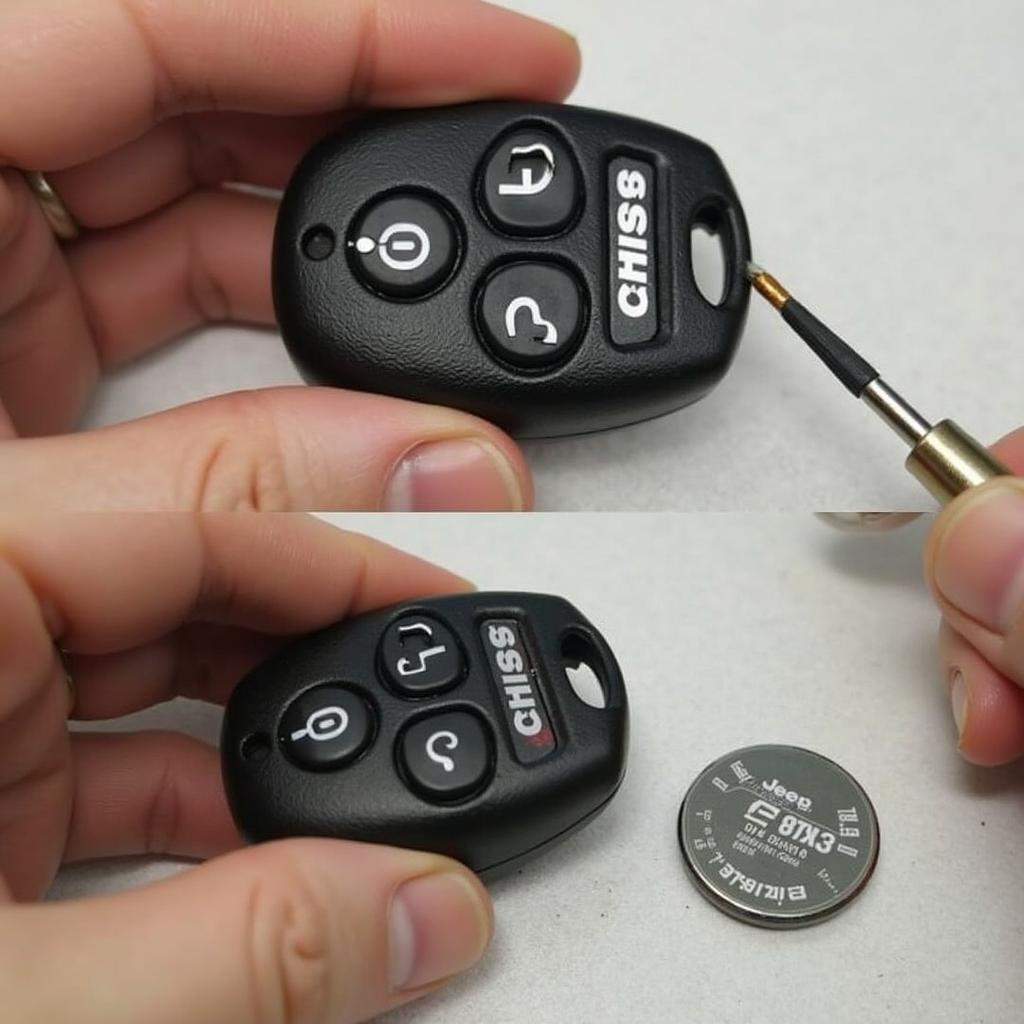 Replacing a Jeep Key Fob Battery