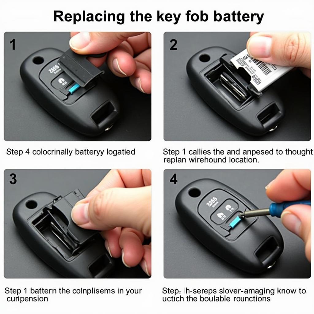 Jeep Key Fob Battery Replacement Steps