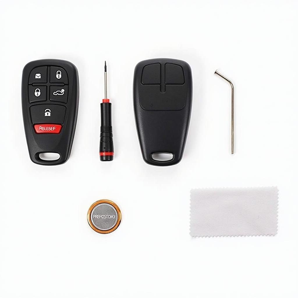 Jeep Key Fob Battery Replacement Kit