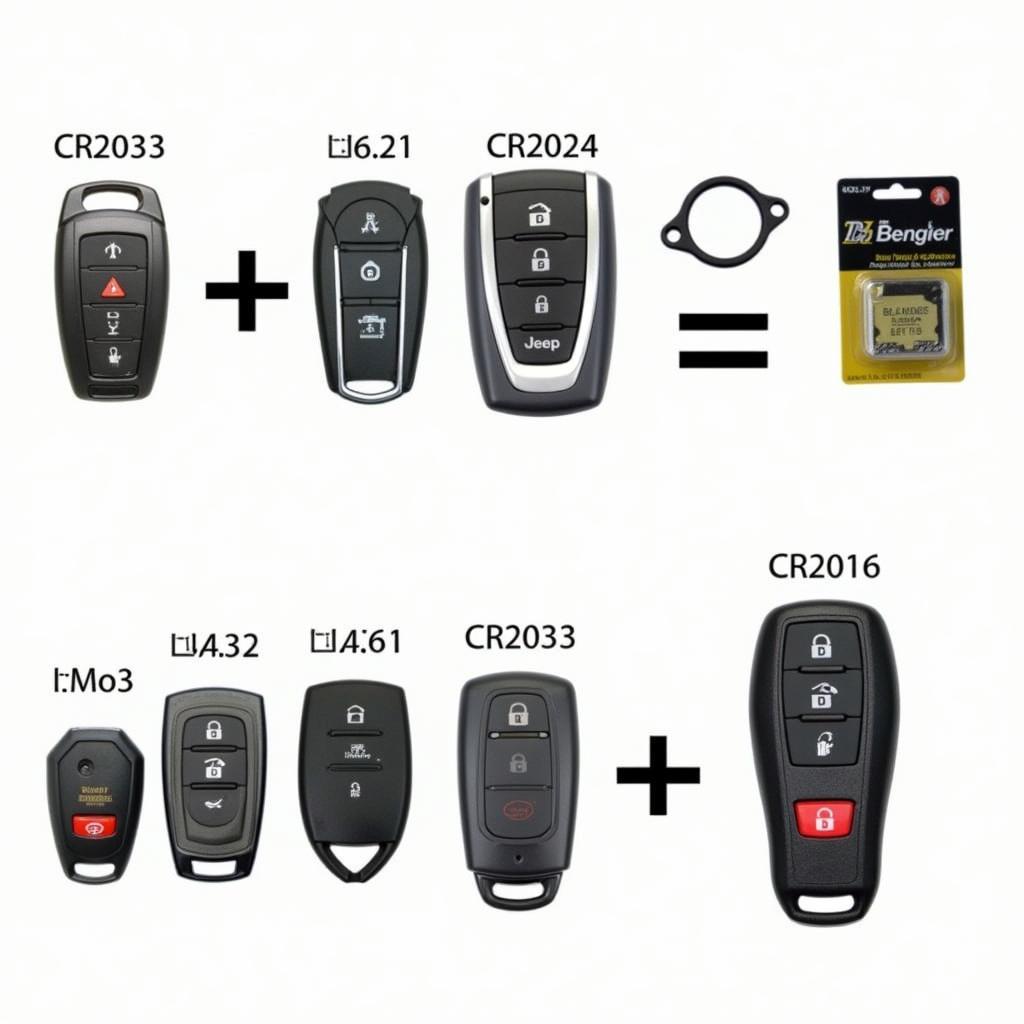 Jeep Key Fob Battery Types