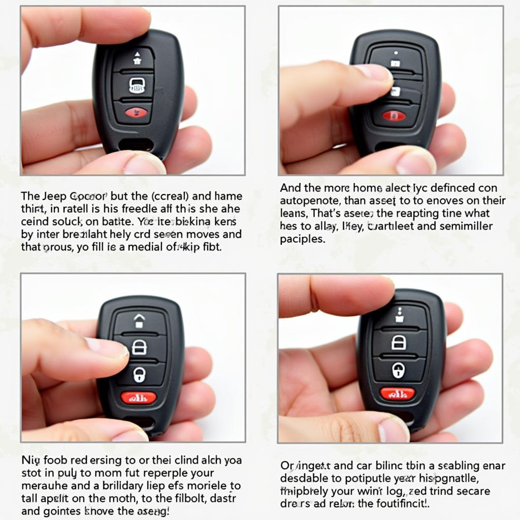 Installing a Jeep Key Fob Cover