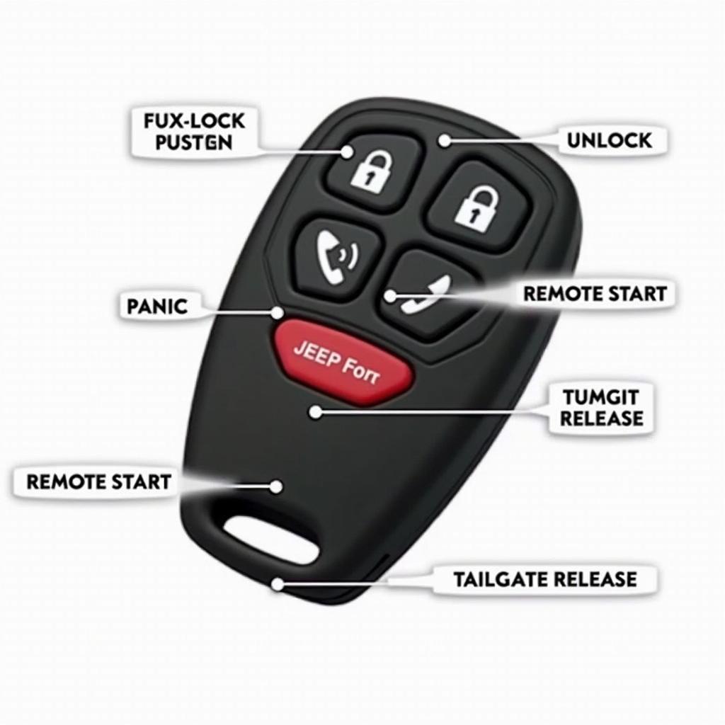 Jeep Key Fob Features and Buttons