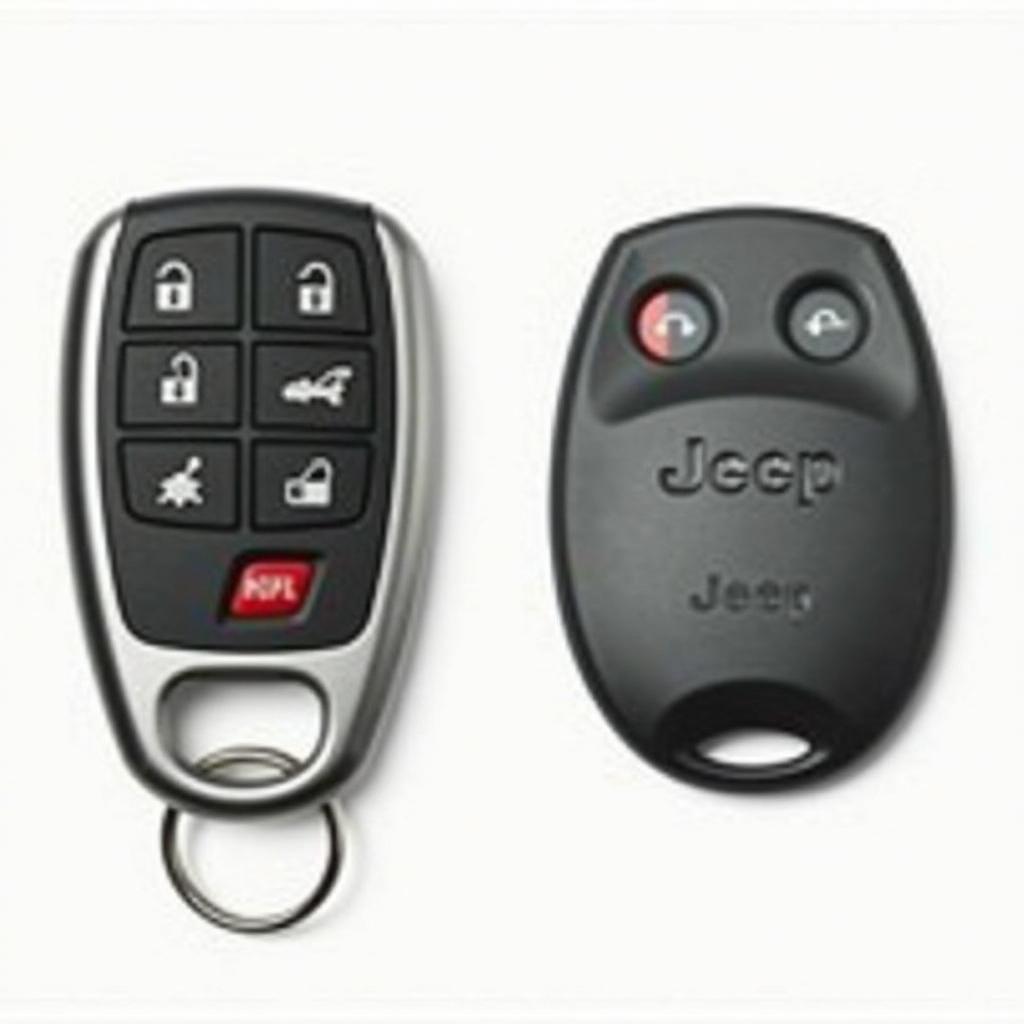 Types of Jeep Key Fobs