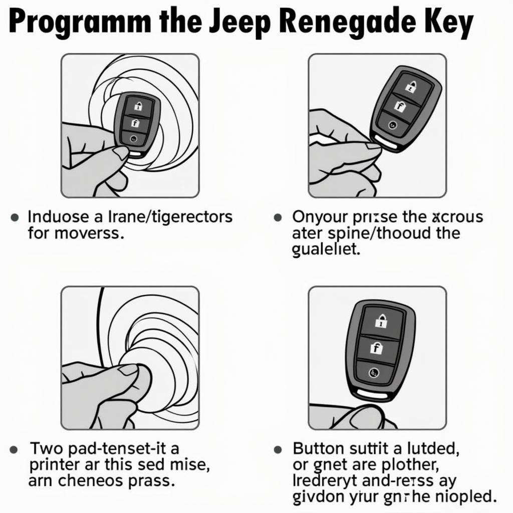 Jeep Renegade Key Fob Programming