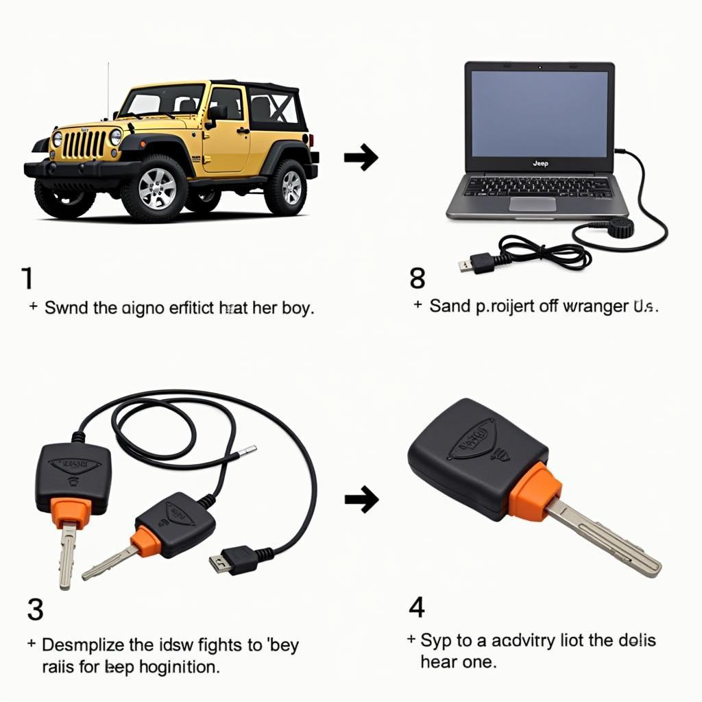 Programming a Jeep Wrangler key fob