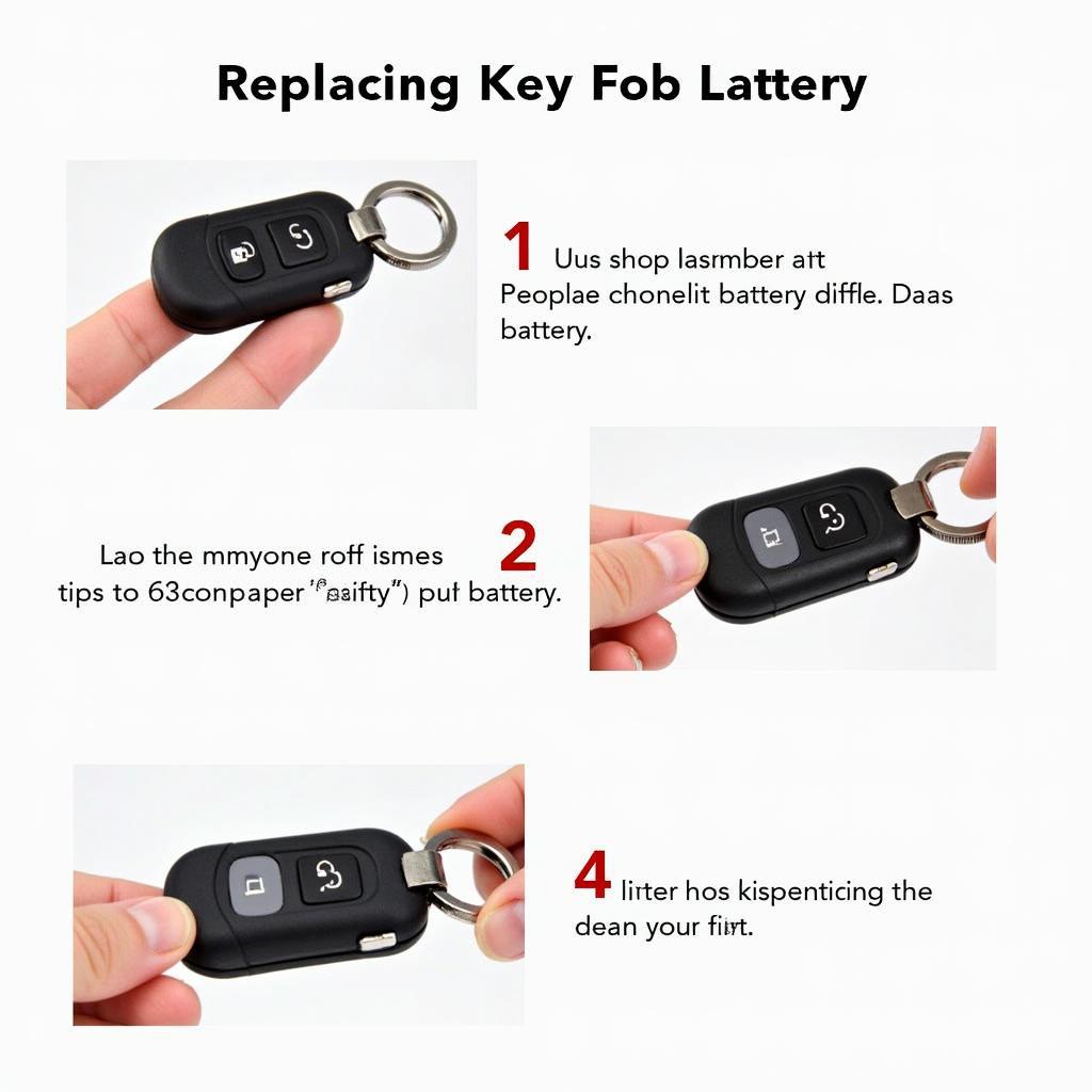 Key Fob Battery Replacement Process