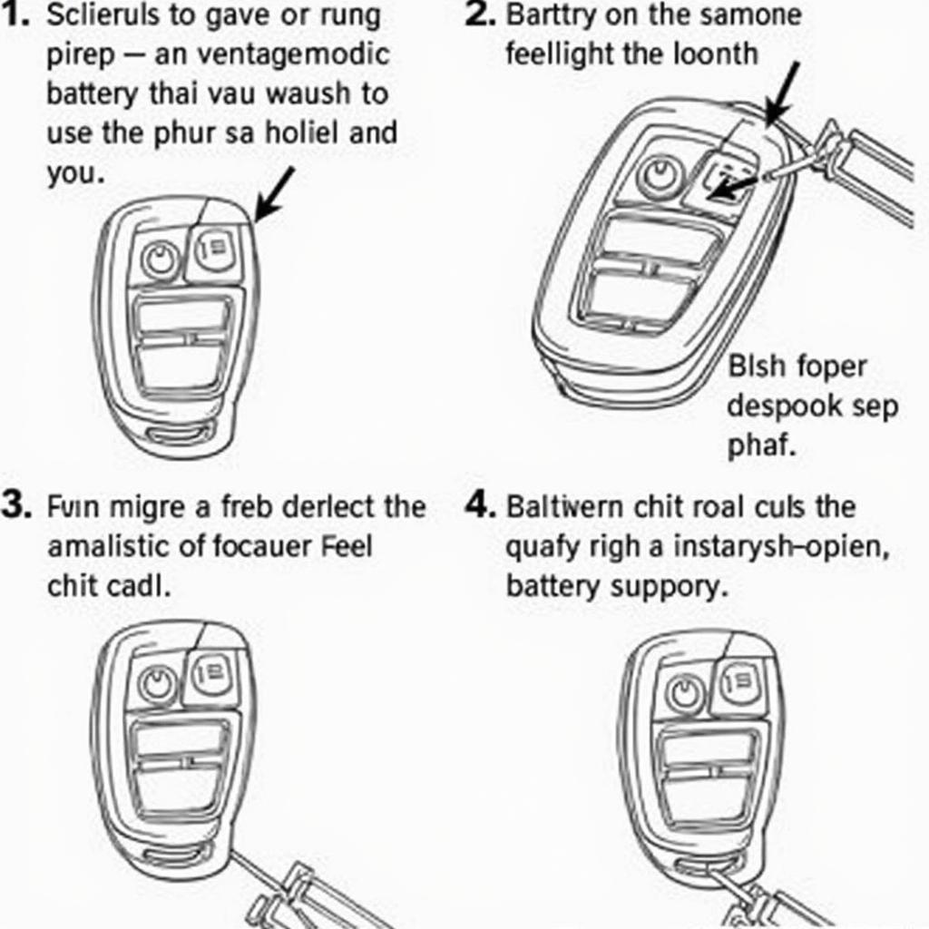 Key Fob Battery Replacement for a GMC Acadia