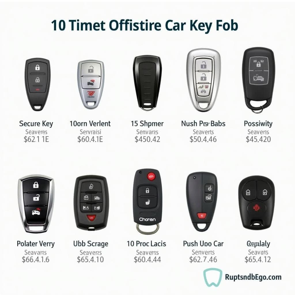 Comparing Different Car Key Fob Types