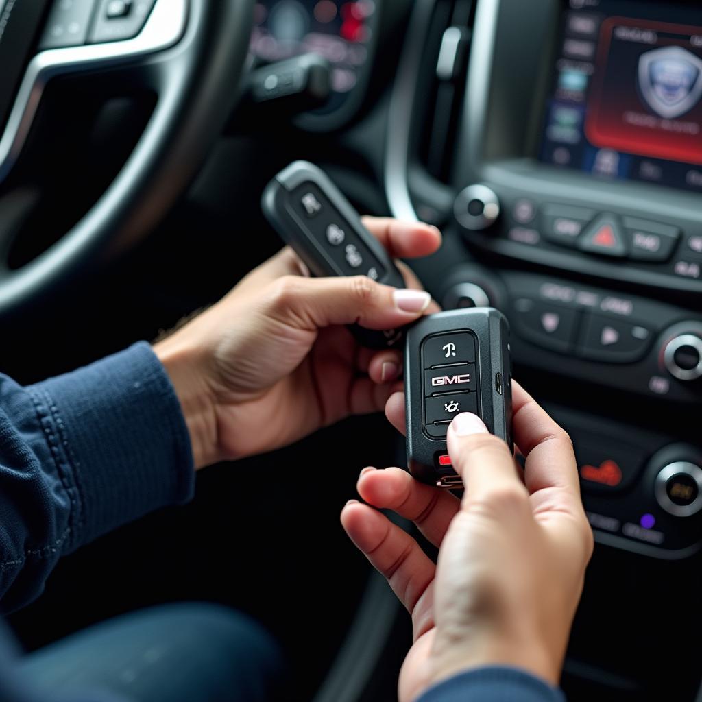 Programming a 2019 GMC Terrain Key Fob