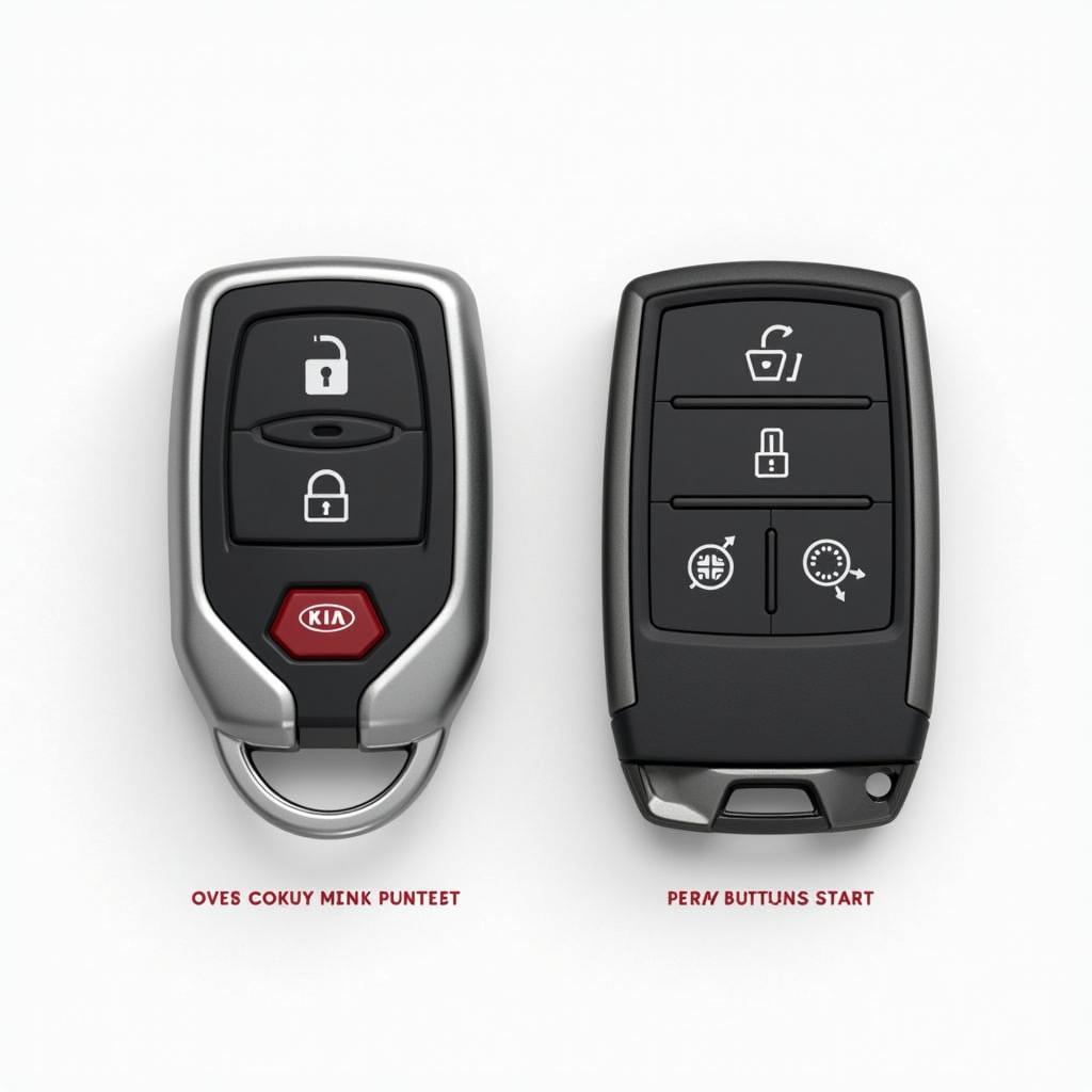 2022 Kia Carnival Key Fob Types