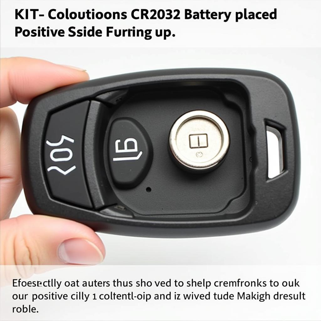 Kia K5 Key Fob New Battery