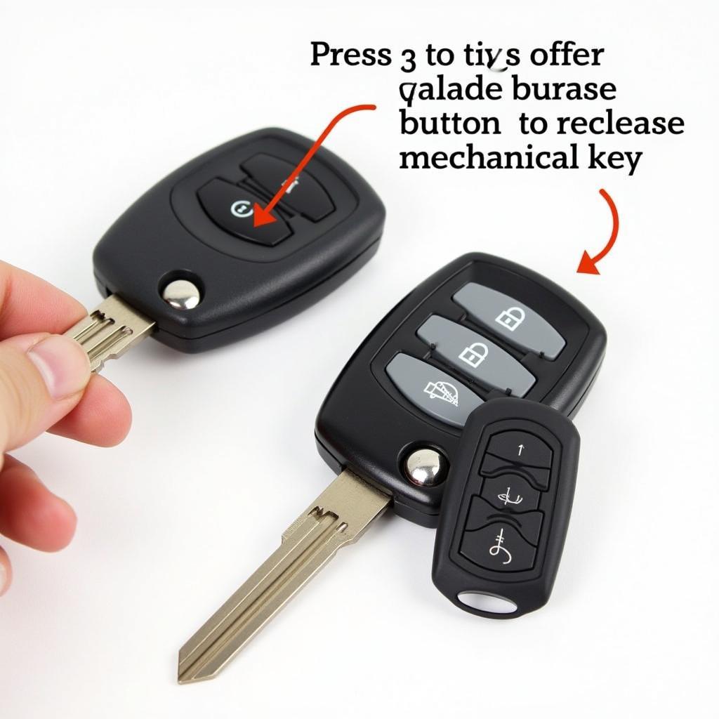 Kia K5 Key Fob Release Button