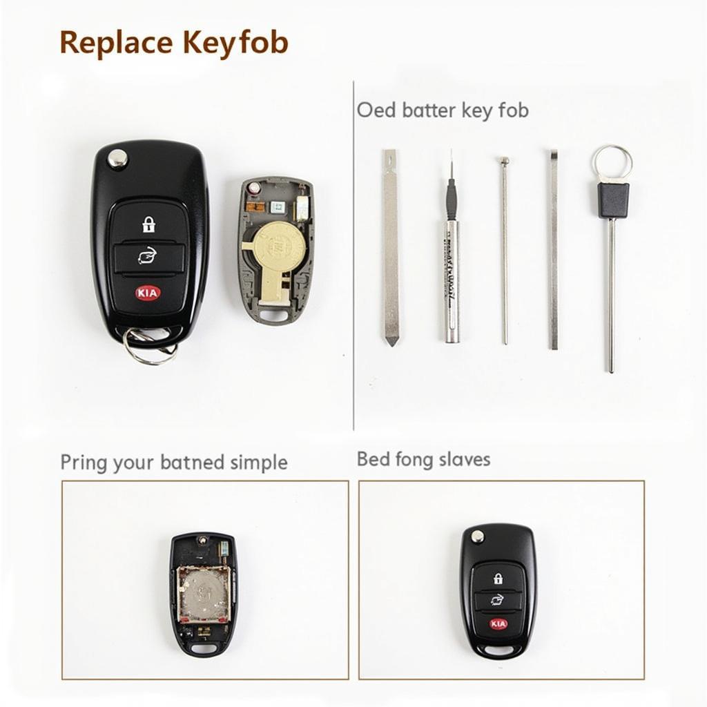 Replacing a Kia Key Fob Battery