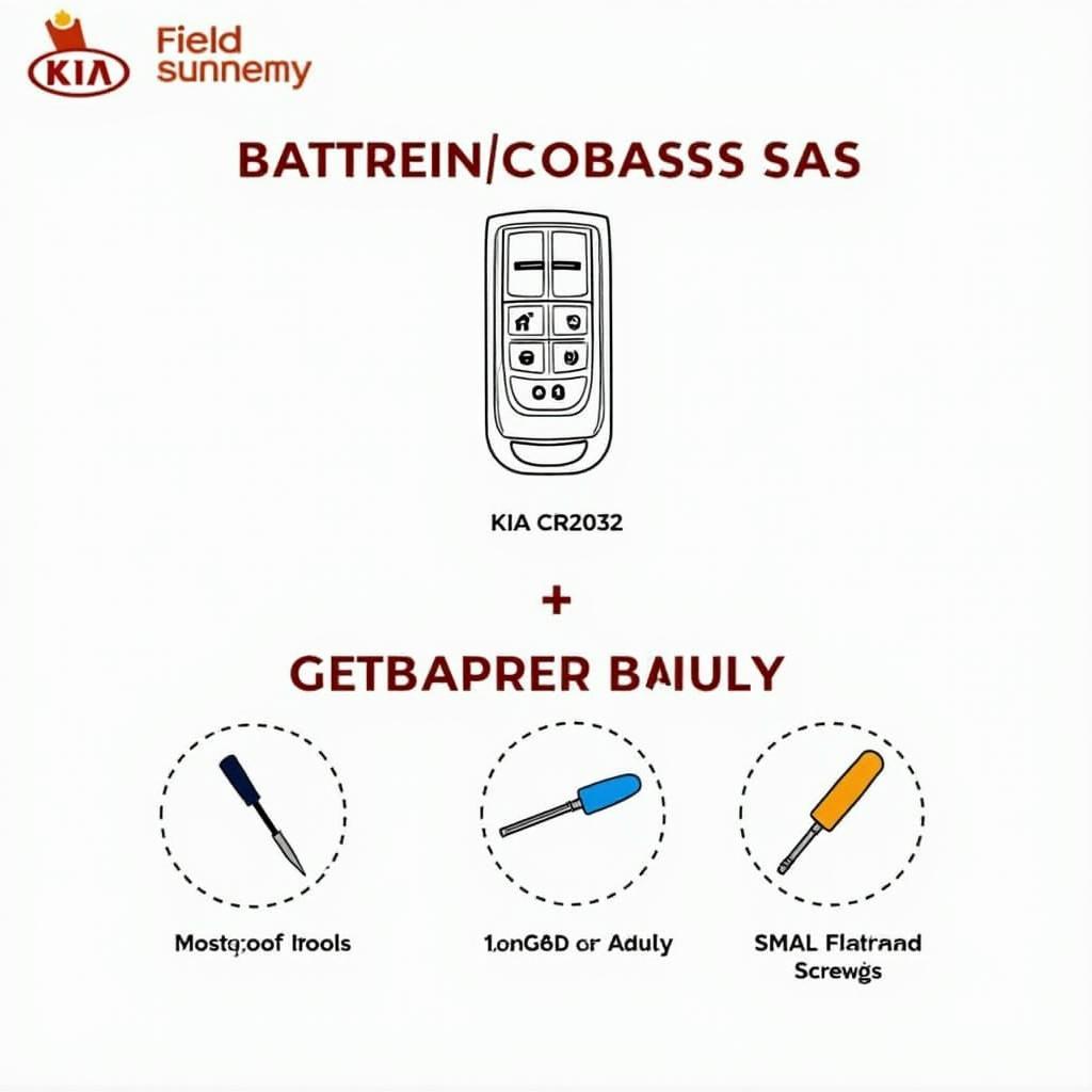 Kia Key Fob Battery Types and Replacement Tools