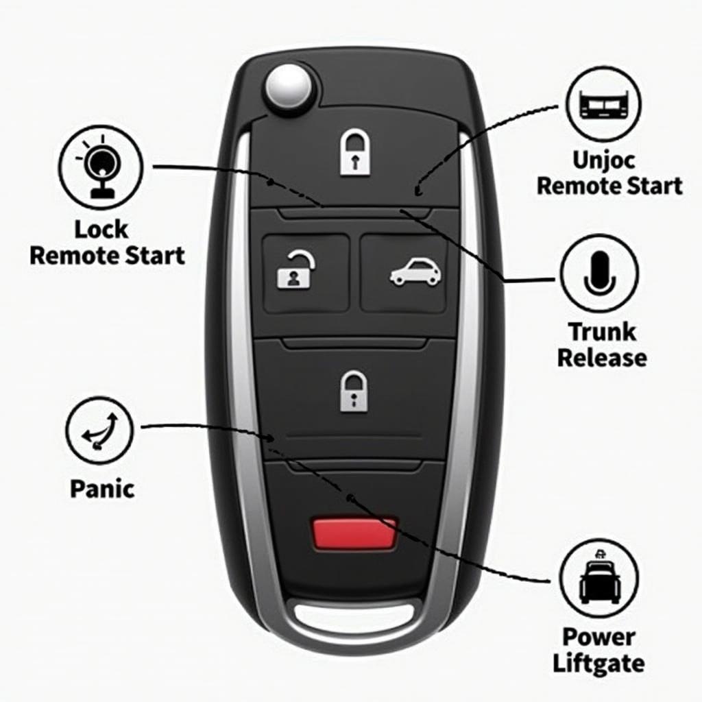 Kia Key Fob Common Features