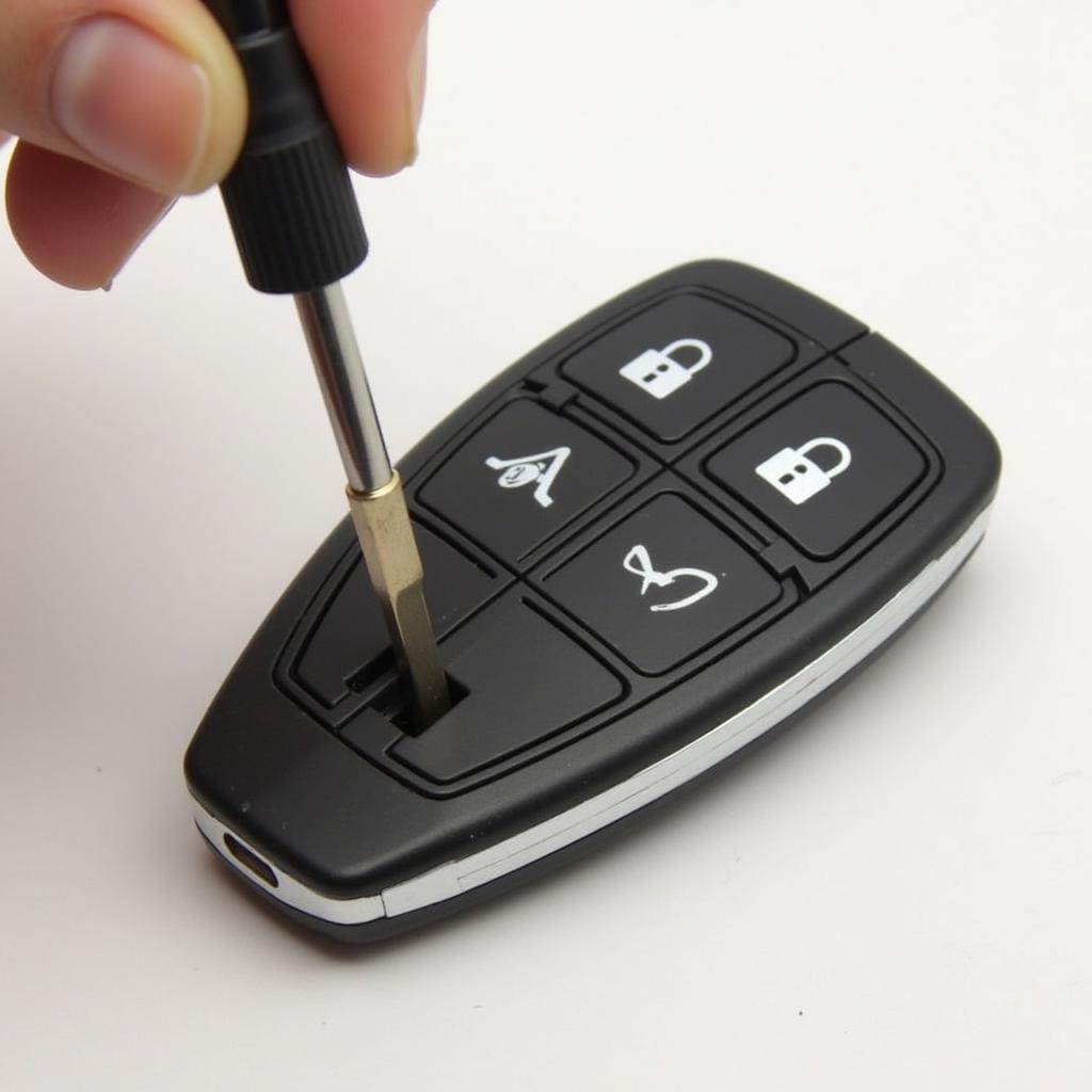 Opening a Kia Key Fob