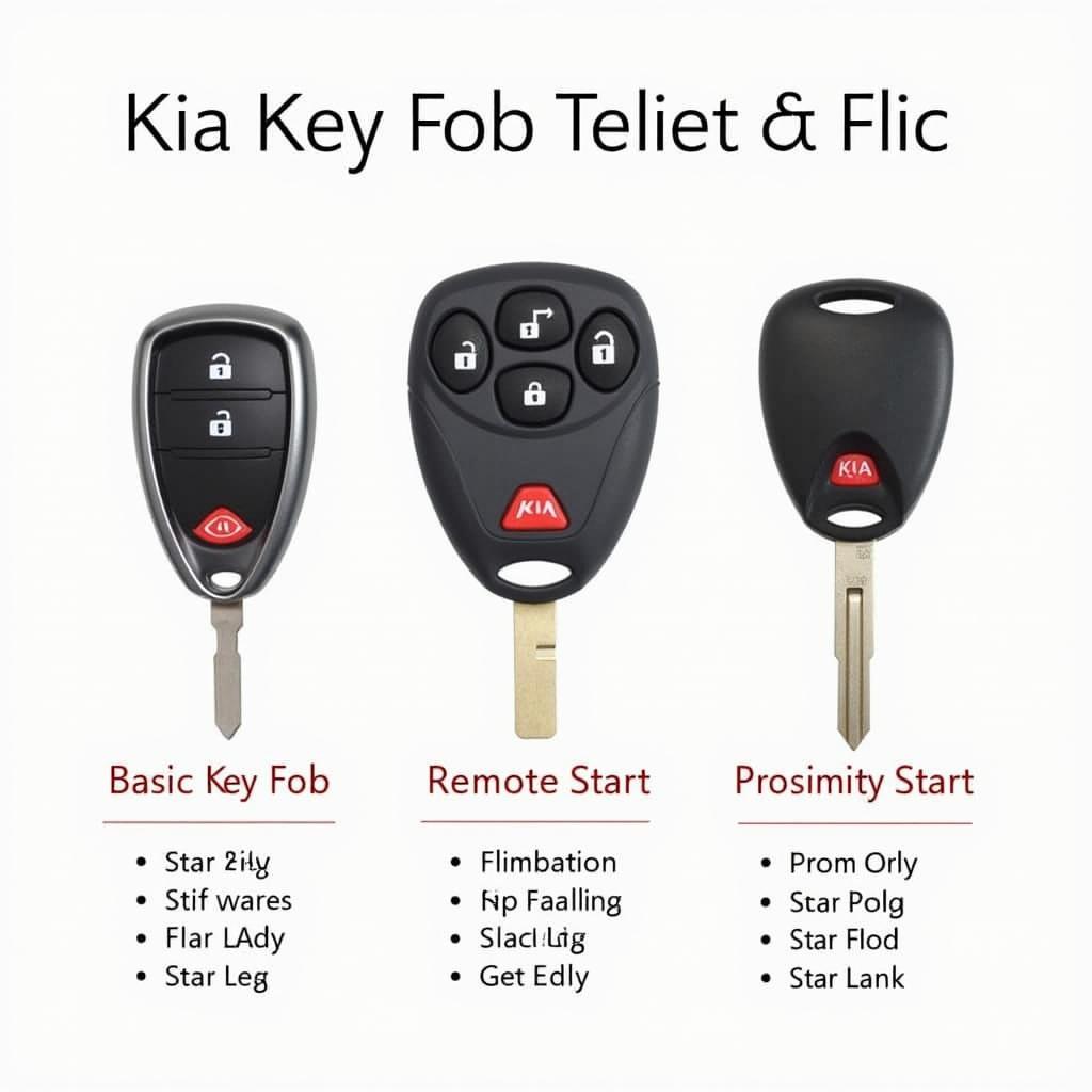 Kia Key Fob Types