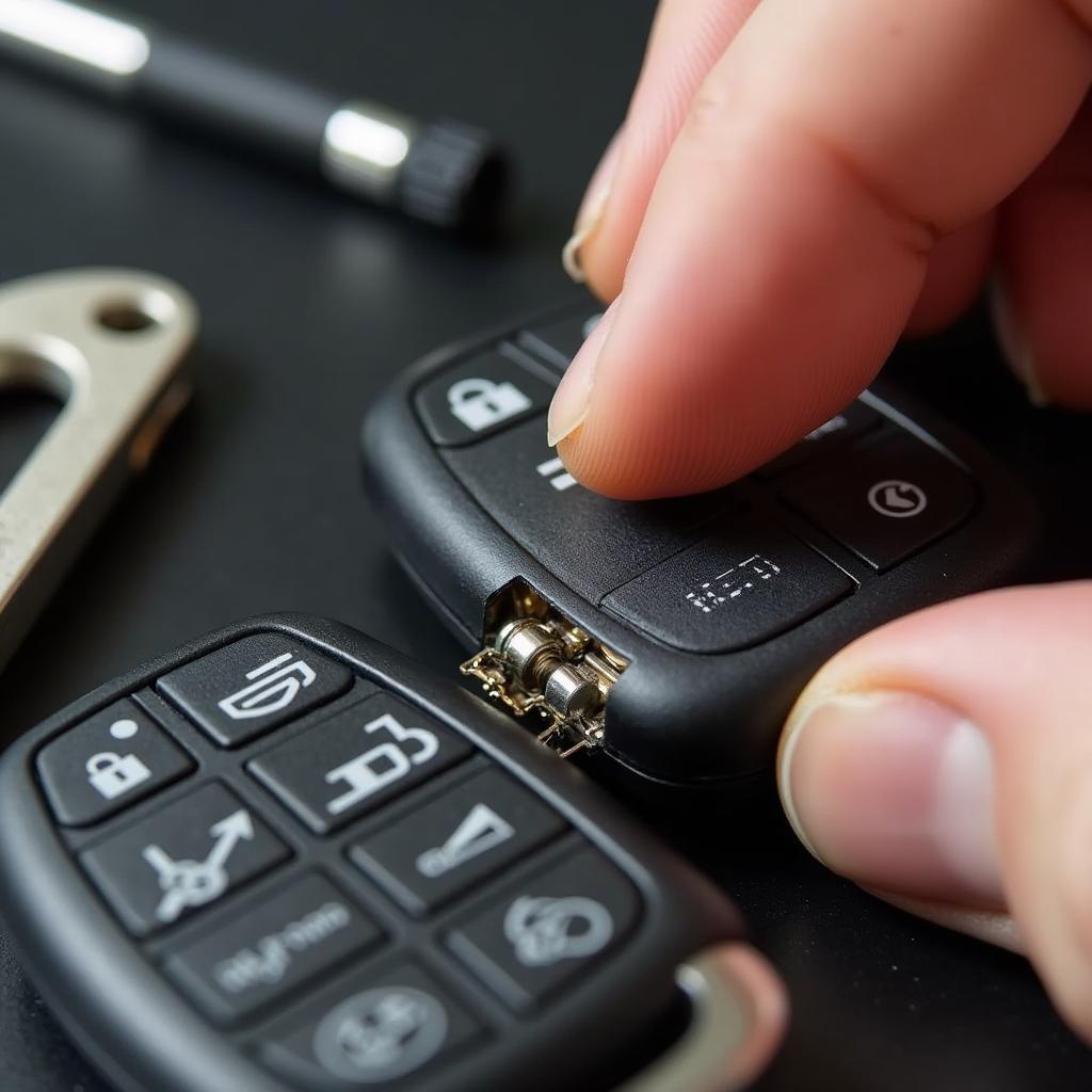 Repairing a Kia Optima Key Fob