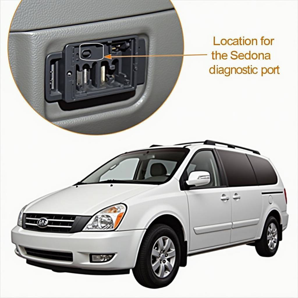 Kia Sedona Diagnostic Port Location