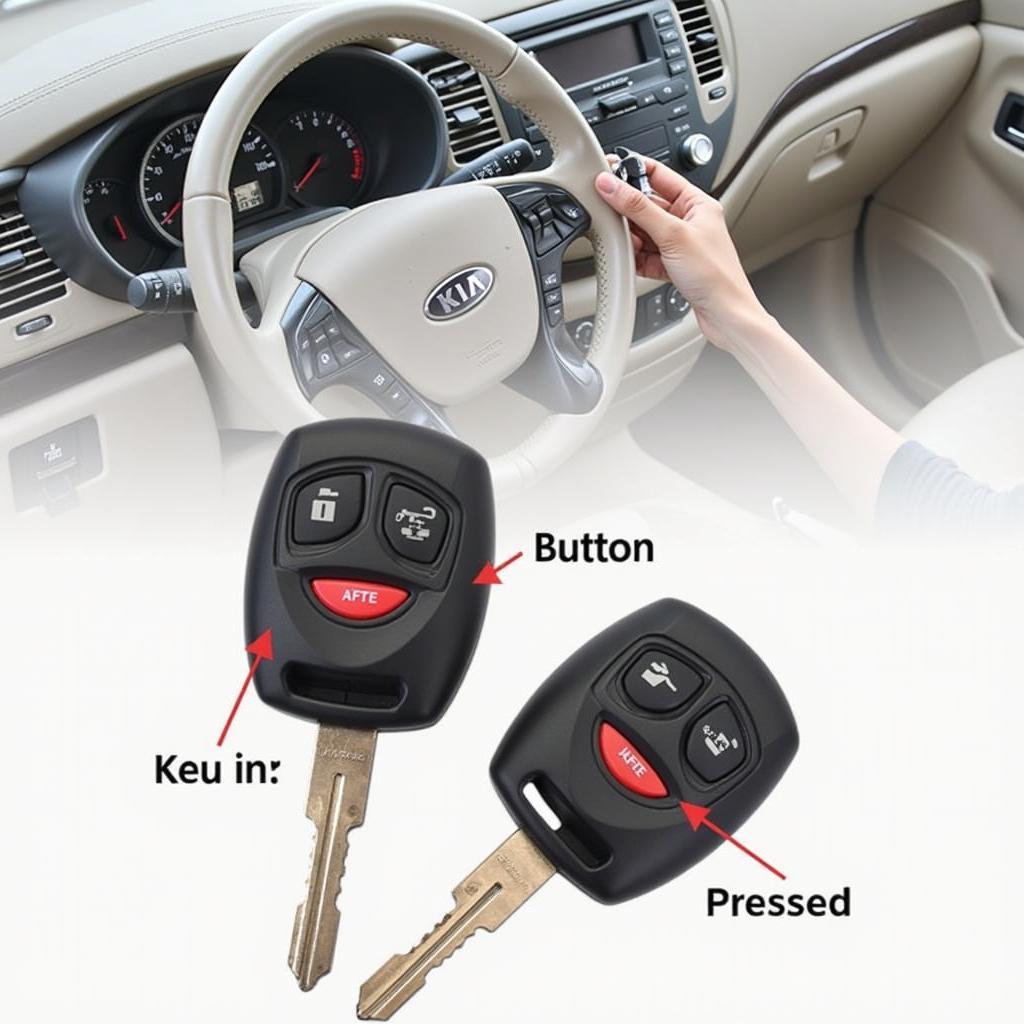 Kia Sedona Key Fob and Ignition Interaction