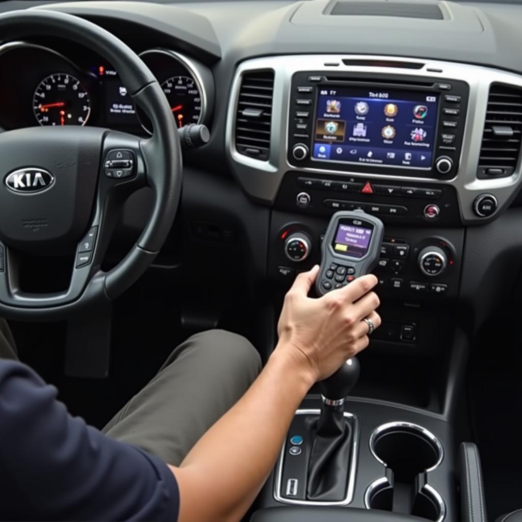 Programming a 2012 Kia Sorento Key Fob with a Professional Diagnostic Tool