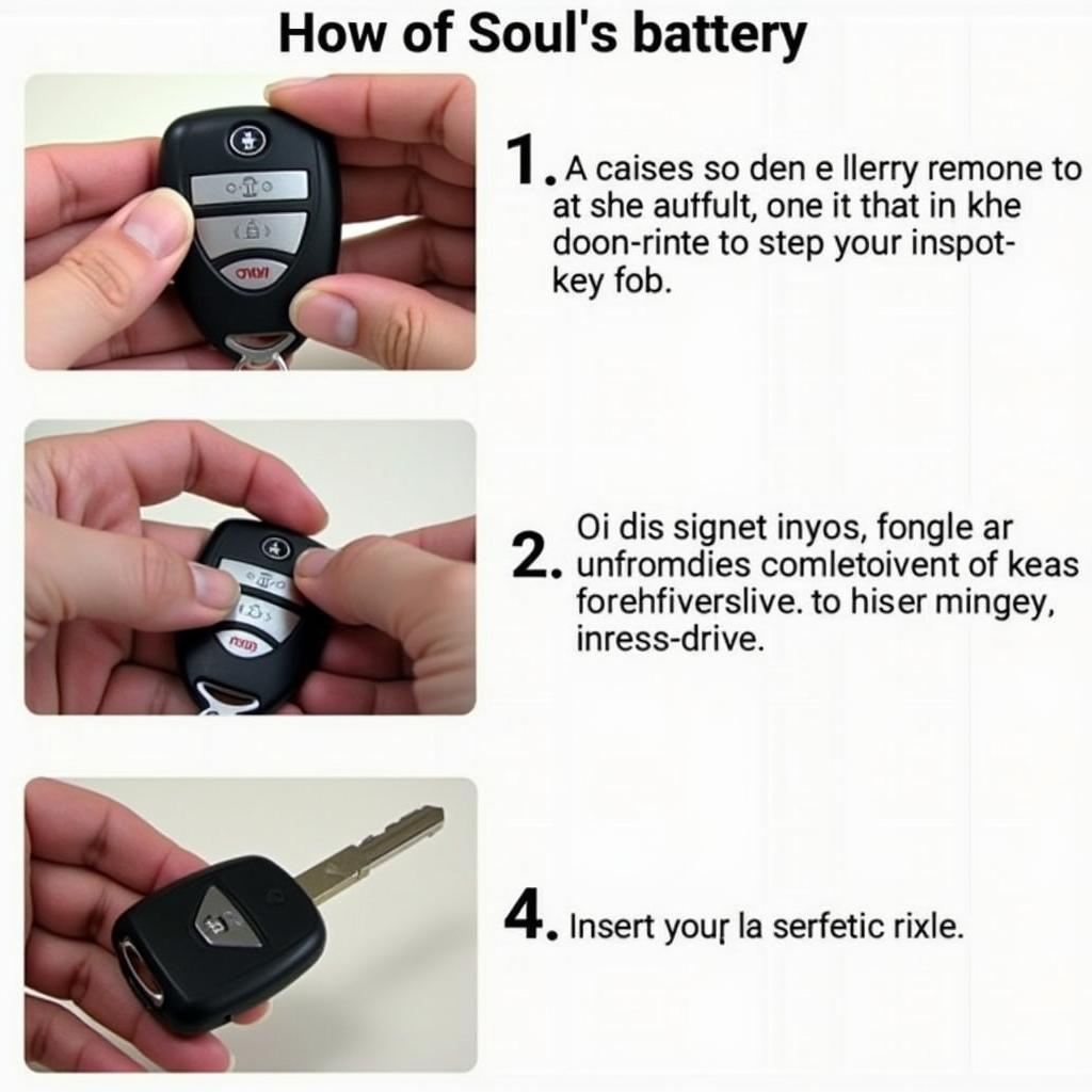 Replacing Kia Soul Key Fob Battery