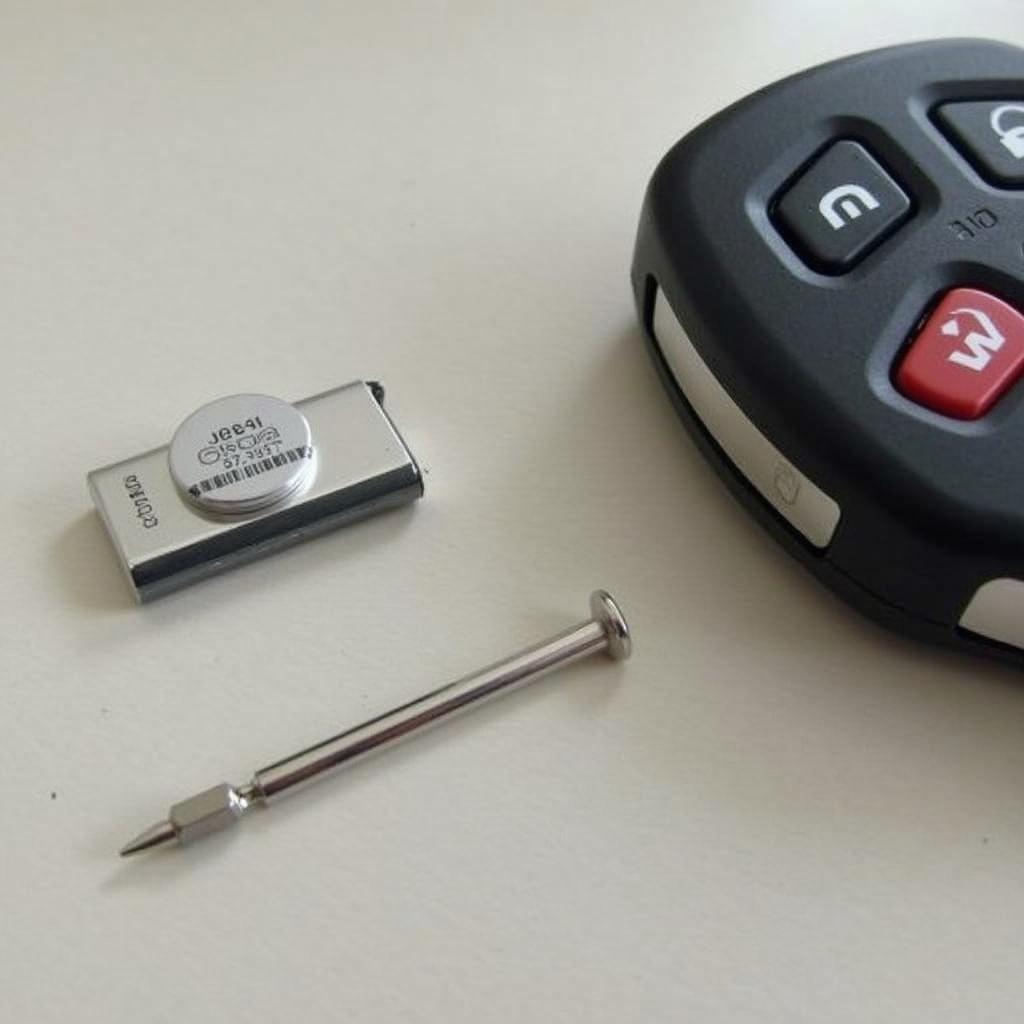 Tools needed to replace a Kia Sportage key fob battery