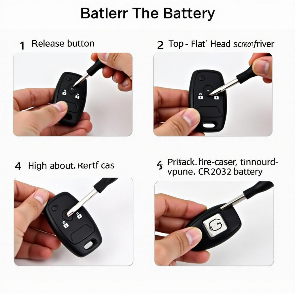 Kia Telluride Key Fob Battery Replacement Steps