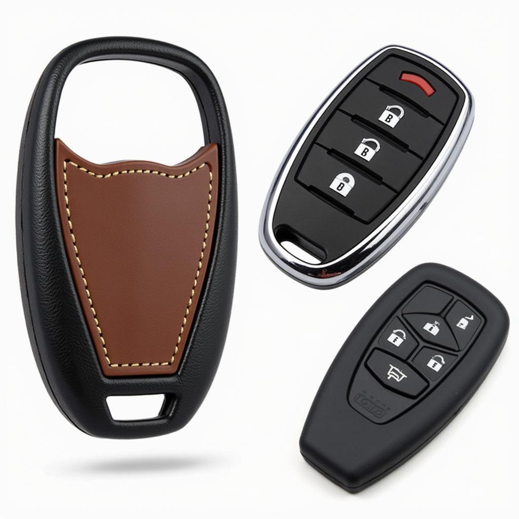 Kia Telluride Key Fob Cover Materials: Leather, Silicone, and Hard Plastic