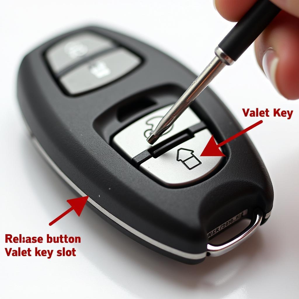 Lexus CT200h Key Fob Disassembly