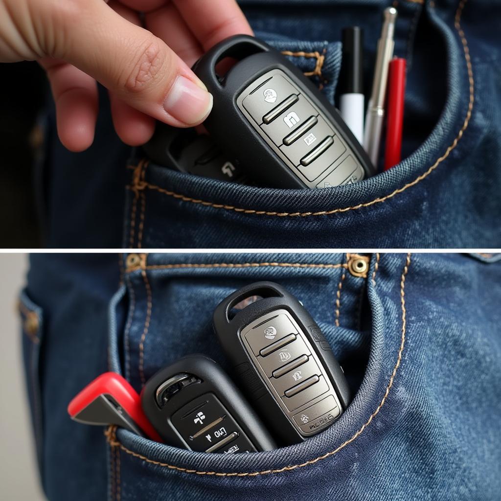 Lexus GX Key Fob Cover Providing Protection