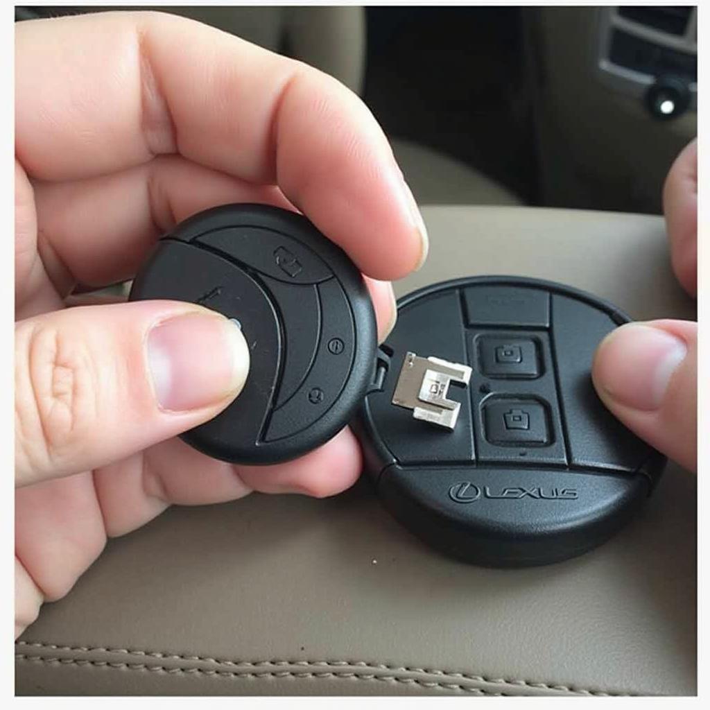 Replacing Lexus Key Fob Battery