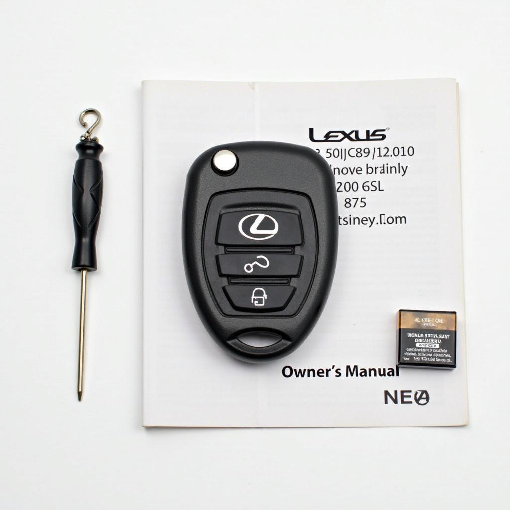 Tools for Replacing a Lexus Key Fob Battery