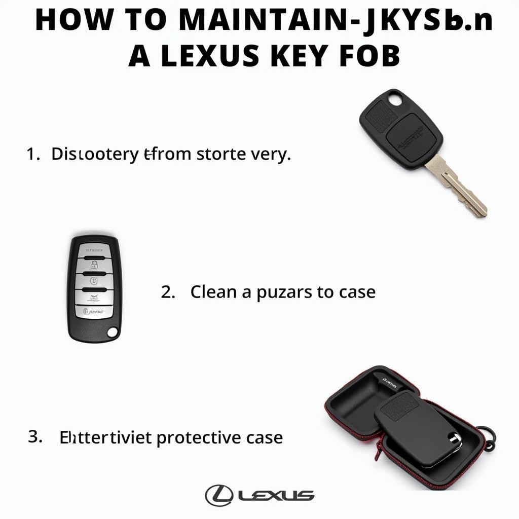 Maintaining Your Lexus Key Fob