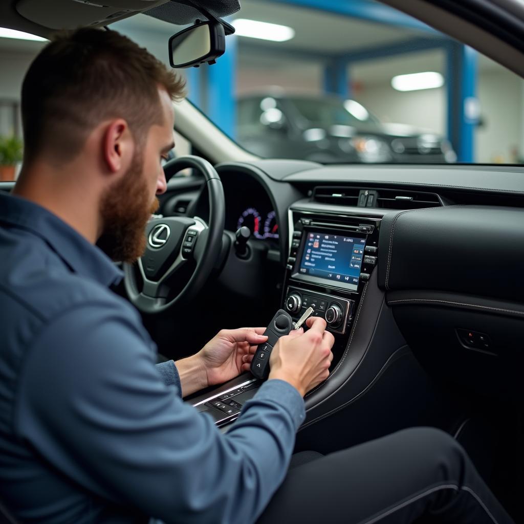 Programming a Lexus Key Fob