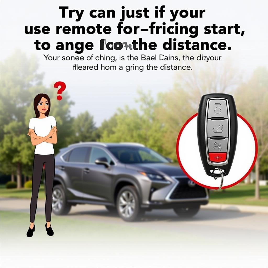 Lexus Key Fob Remote Start Range Issues