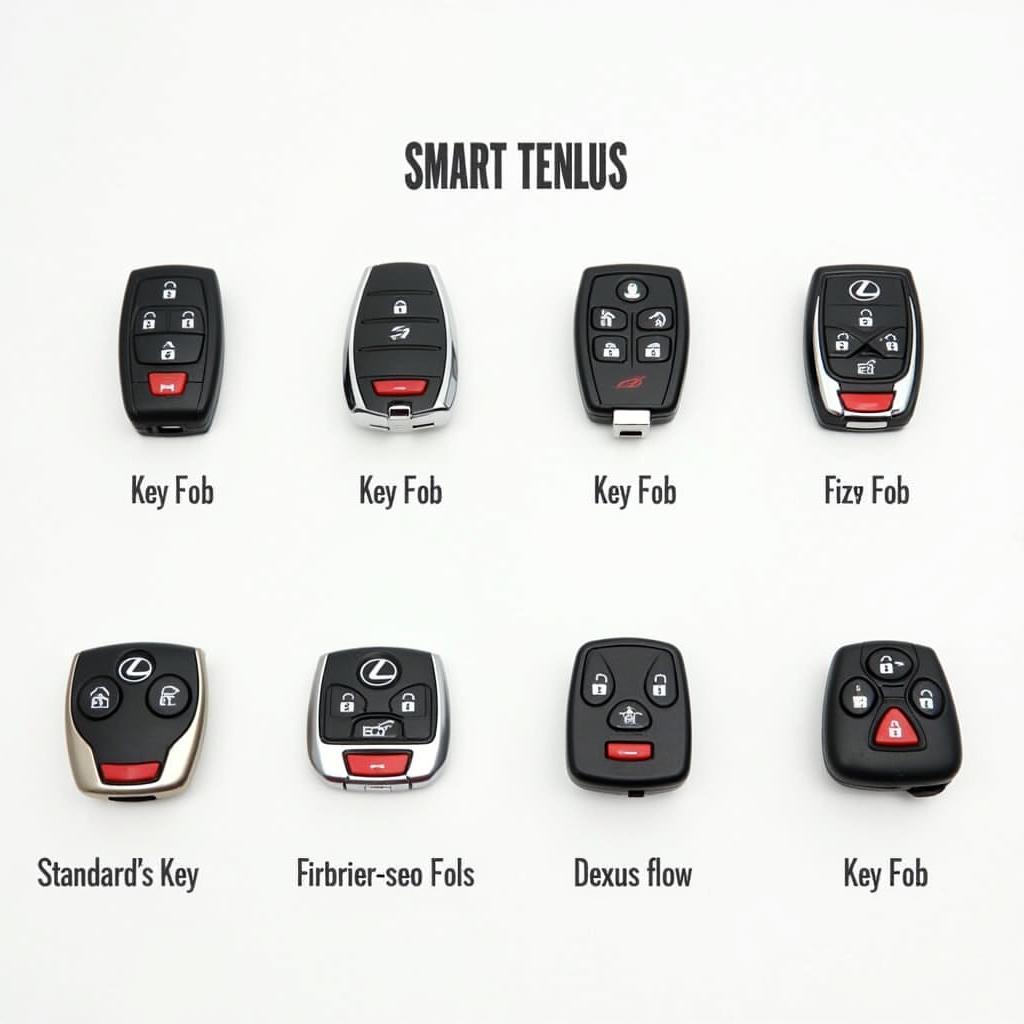 Types of Lexus Key Fobs