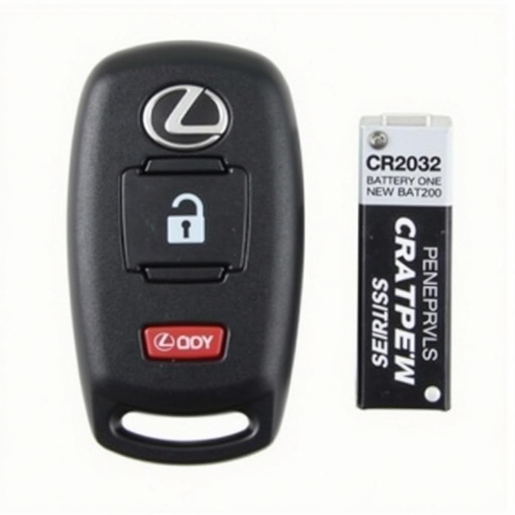 Lexus NX200t Key Fob and Battery