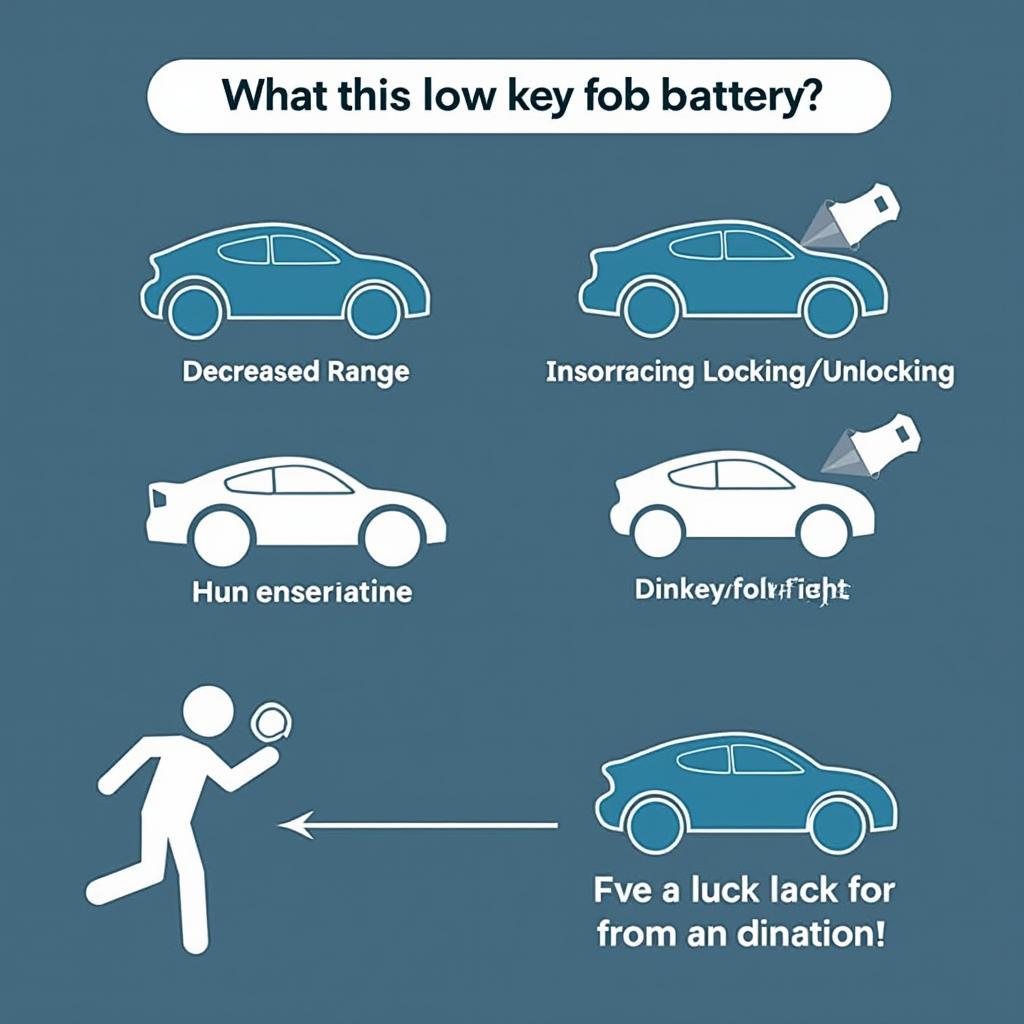 Lexus NX200t Key Fob Low Battery Signs