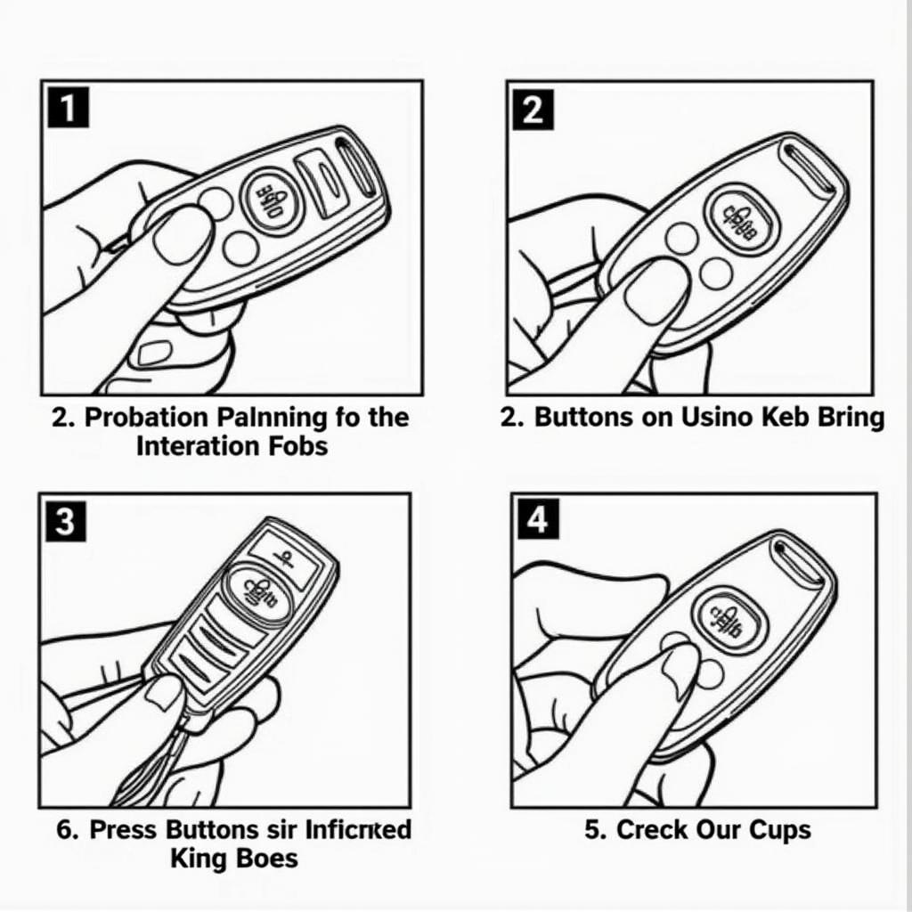 Lexus RX 2009 Key Fob Programming Steps