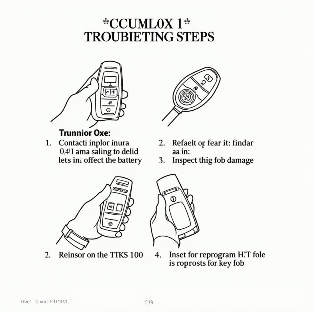 Troubleshooting Common Key Fob Issues for Lexus RX 2009