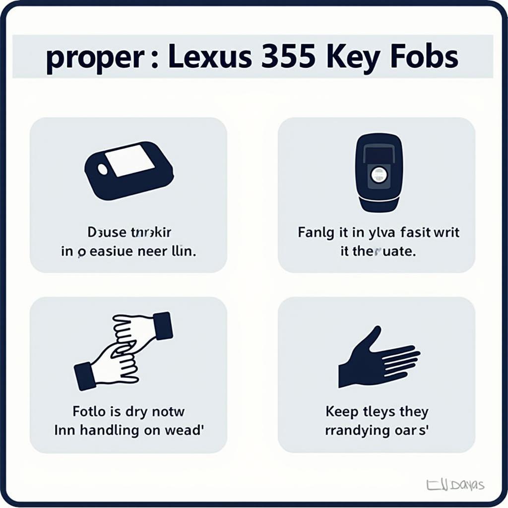 Lexus RX 350 key fob maintenance tips