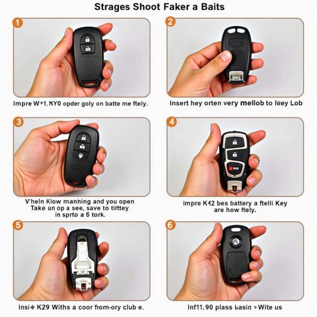 Lexus RX330 Key Fob Battery Installation