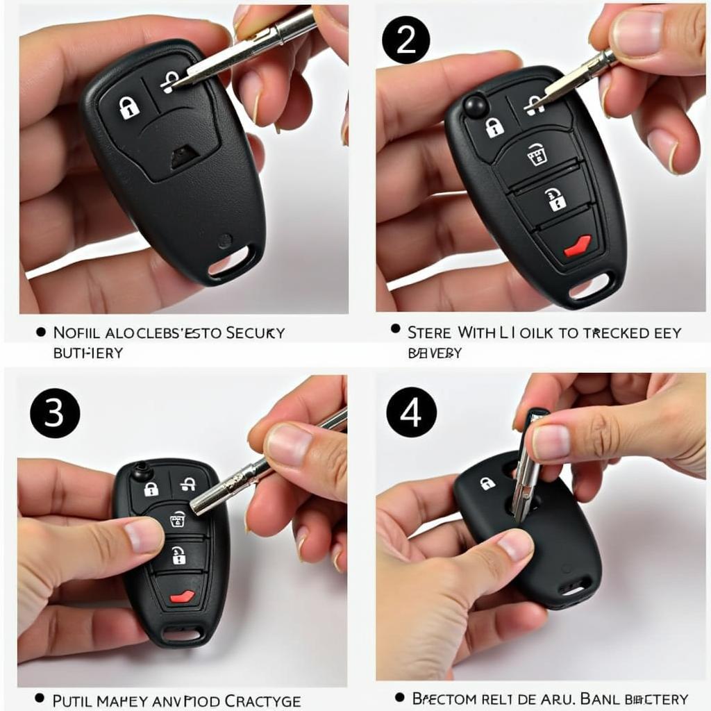 Replacing the Battery in a Lexus RX350 Key Fob