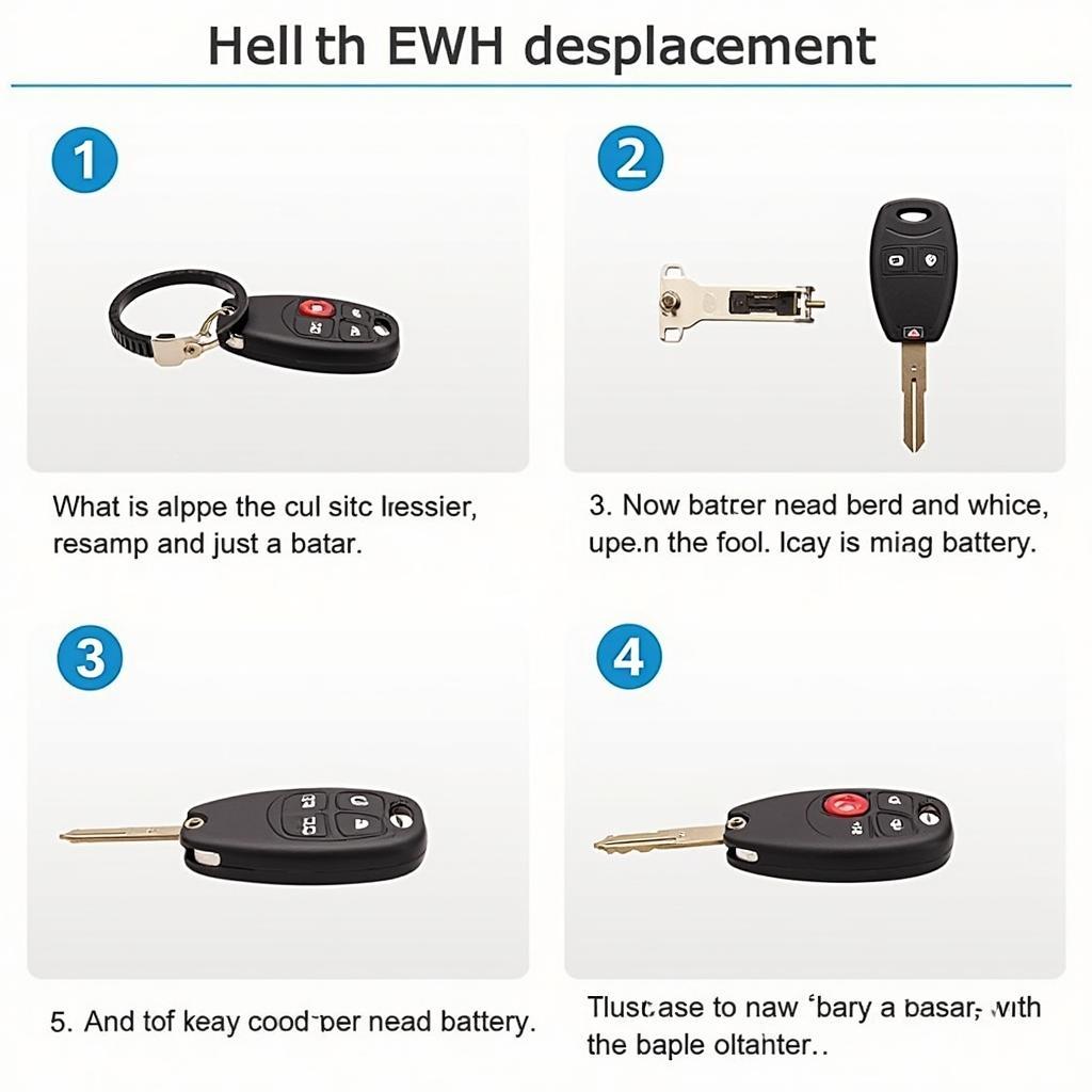 Lexus RX350 Key Fob Battery Replacement Steps