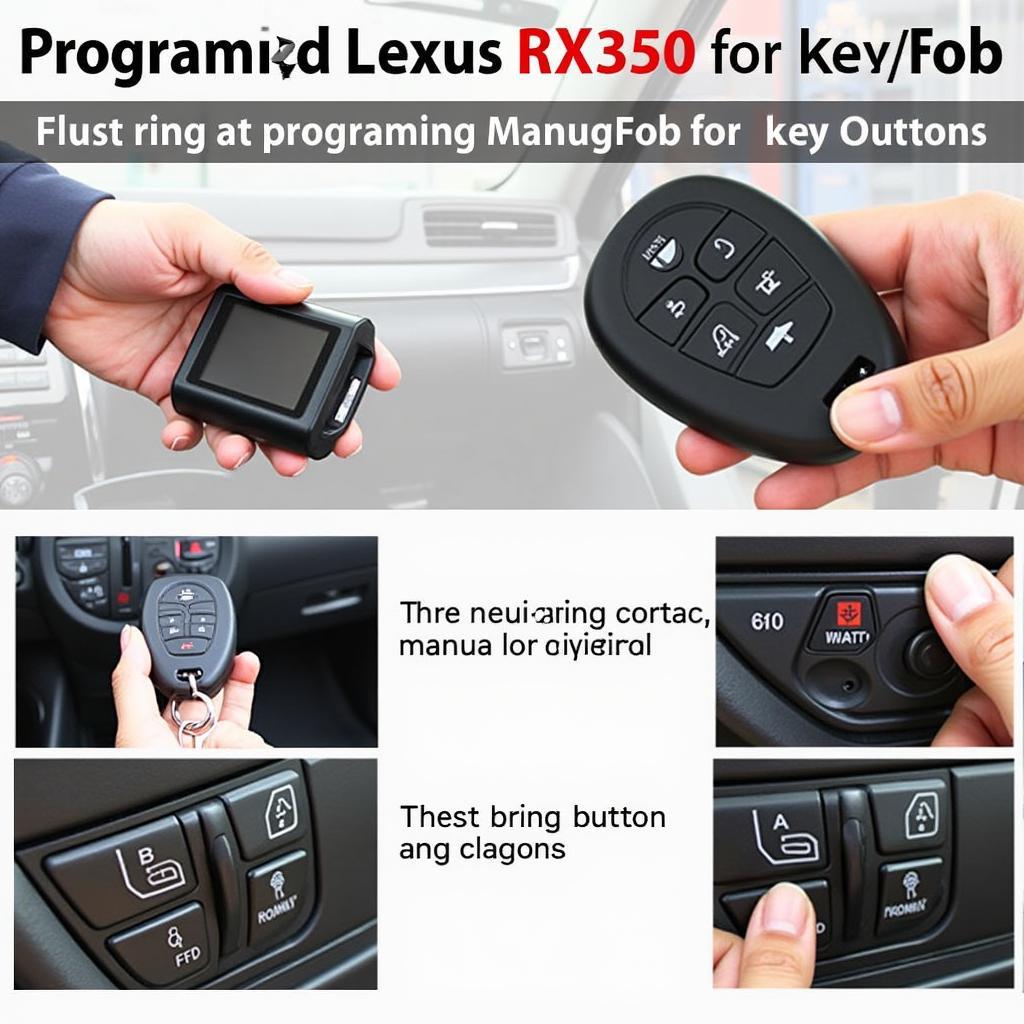 Lexus RX350 Key Fob Programming