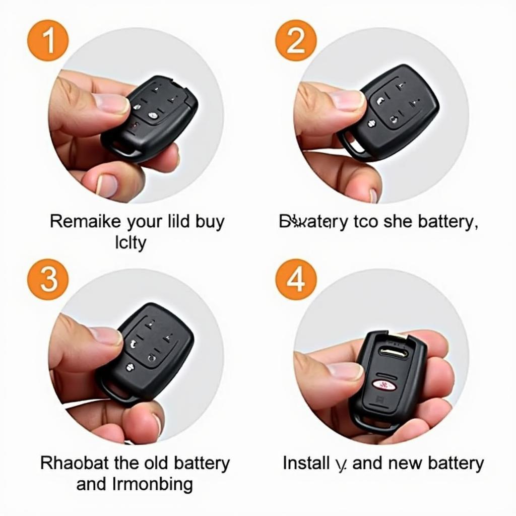 Replacing the Battery in a Lexus RX400h Key Fob