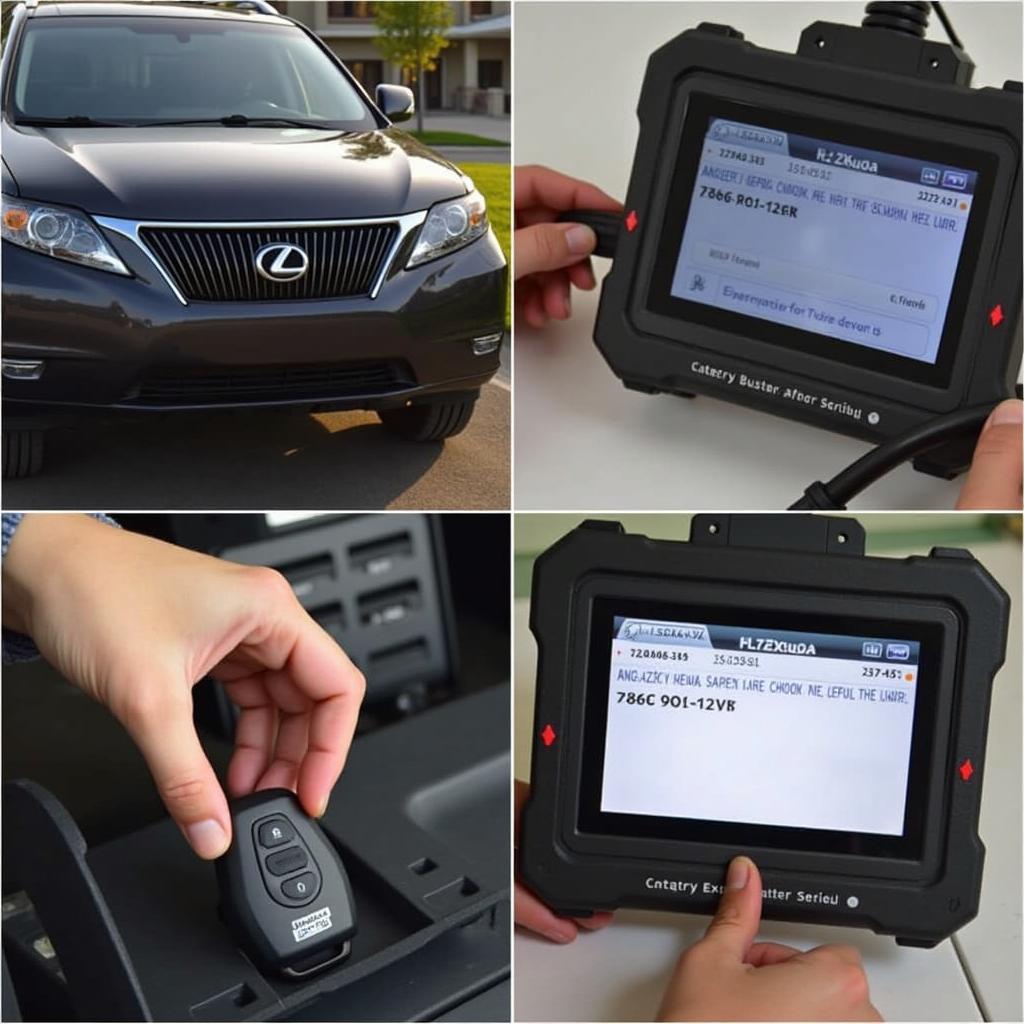 Programming a Lexus RX400h Key Fob