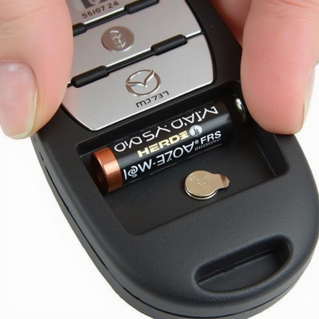 Replacing a Mazda 3 Key Fob Battery