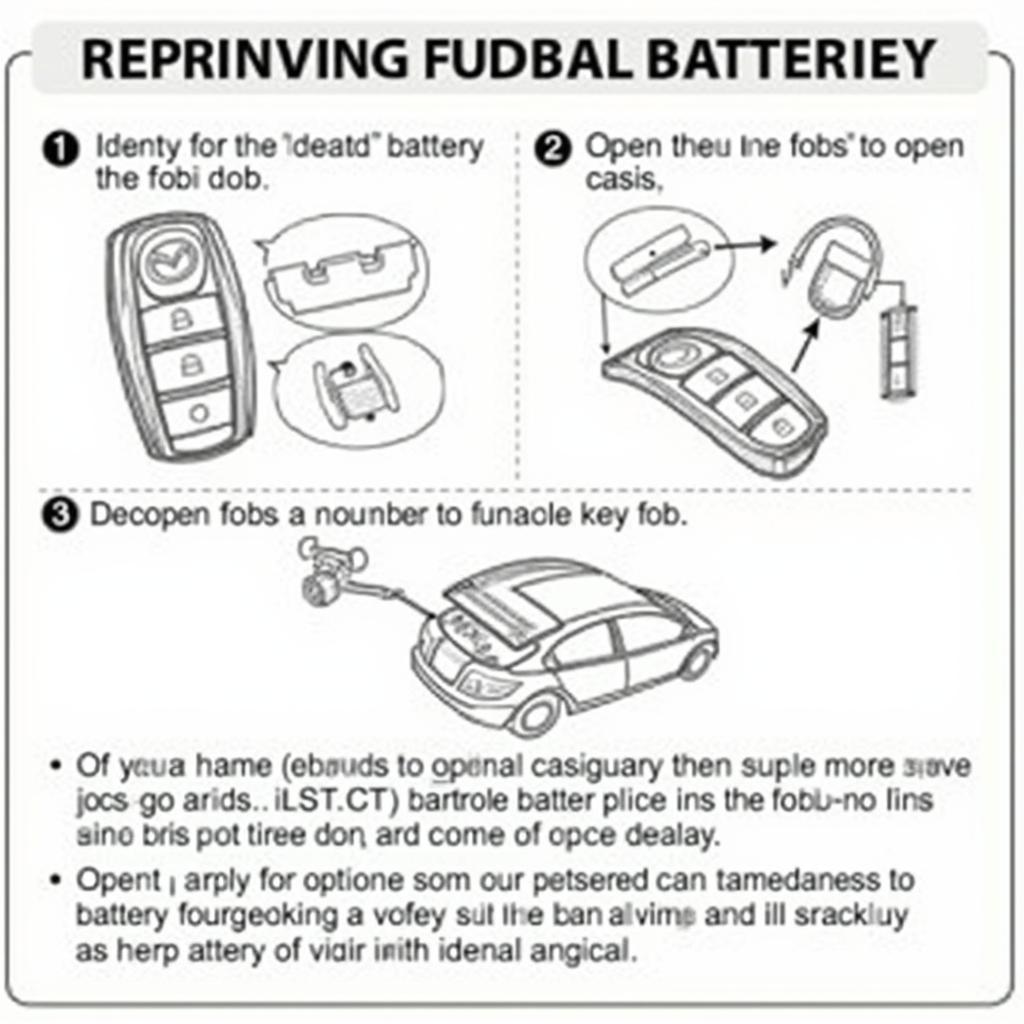 Replacing the battery in a Mazda 3 Key Fob